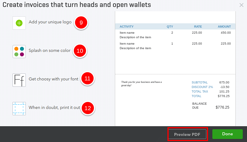 is text color a quickbooks online settings is text color a quickbooks online settings